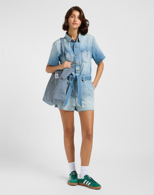 Lee Women's Chore Shortall in Cloudy Days